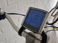 Elektrische fiets, koga, e-tesla, grijs / chroom - afbeelding 9 van  10