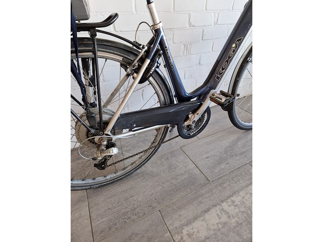 Elektrische fiets, koga, tesla, blauw - afbeelding 7 van  7