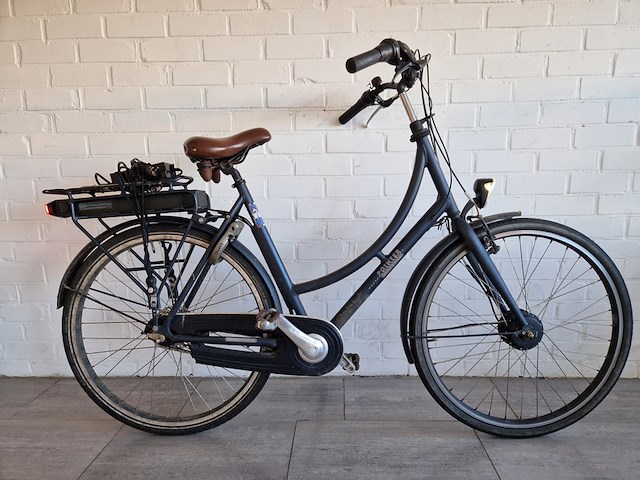 Elektrische fiets, pointer , blauw - afbeelding 2 van  6