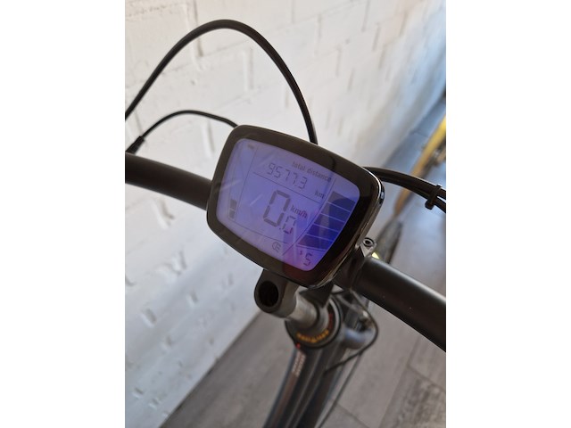 Elektrische fiets, pointer , blauw - afbeelding 5 van  6