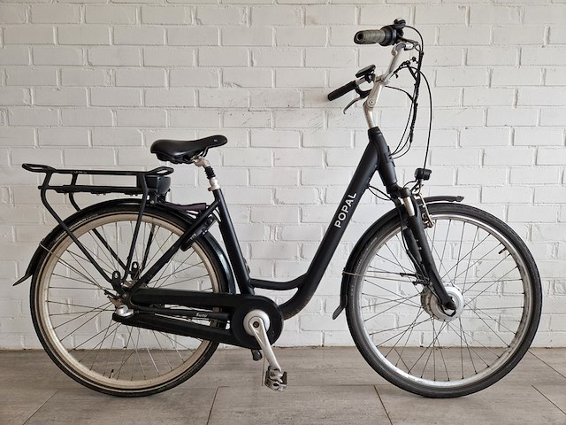 Elektrische fiets, popal, sway, zwart - afbeelding 2 van  7