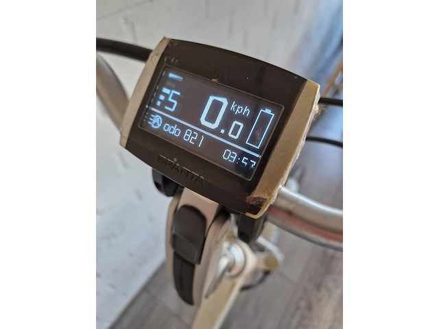 Elektrische fiets, sparta, e-motion c5, wit - afbeelding 7 van  8