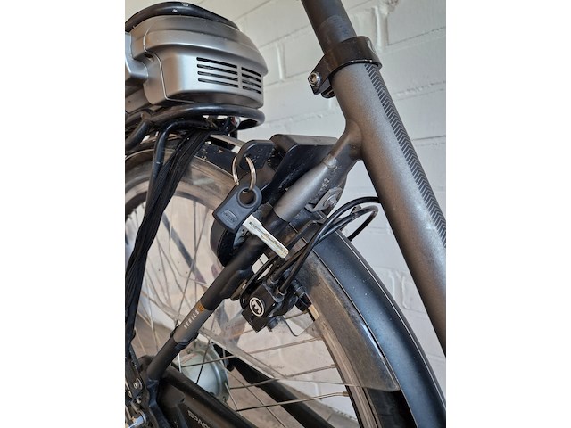 Elektrische fiets, sparta, f8e, grijs / chroom - afbeelding 4 van  6