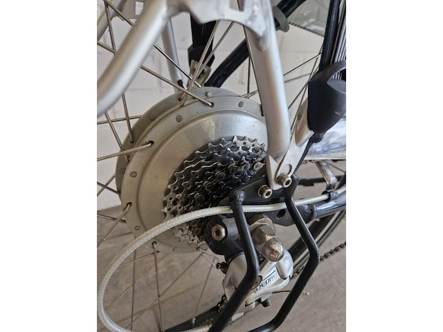 Elektrische fiets, sparta, gl+ ion, grijs / chroom - afbeelding 3 van  14