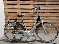 Elektrische fiets, sparta, gl+ ion, grijs / chroom