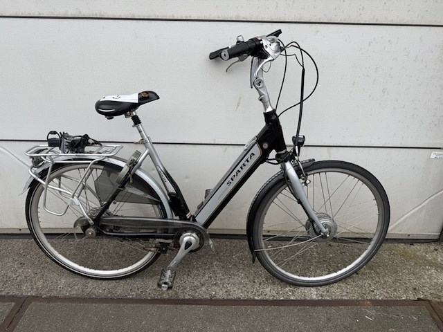 Elektrische fiets, sparta, ion dt, zwart - afbeelding 3 van  8