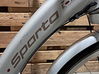 Elektrische fiets, sparta, ion, grijs / chroom - afbeelding 4 van  12