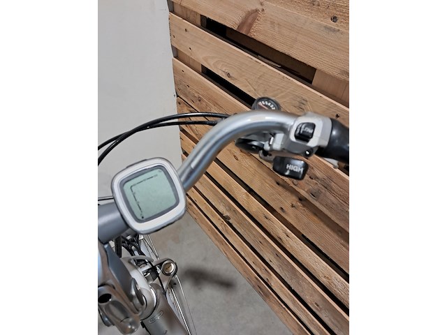 Elektrische fiets, sparta, ion, grijs / chroom - afbeelding 9 van  12