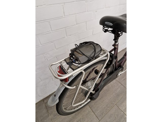 Elektrische fiets, sparta, ion, grijs / chroom - afbeelding 5 van  18