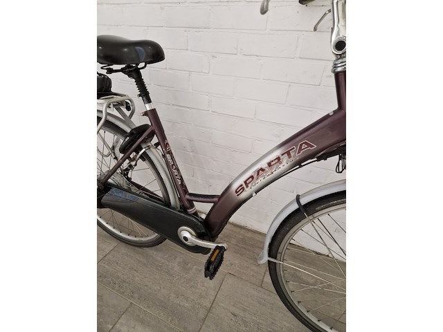 Elektrische fiets, sparta, ion, grijs / chroom - afbeelding 6 van  18