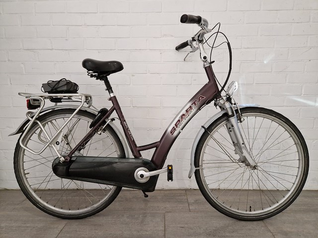 Elektrische fiets, sparta, ion, grijs / chroom - afbeelding 8 van  18