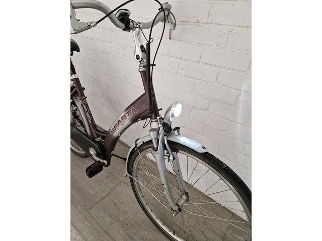 Elektrische fiets, sparta, ion, grijs / chroom - afbeelding 9 van  18