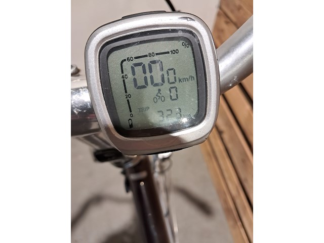 Elektrische fiets, sparta, ion, grijs / chroom - afbeelding 17 van  18