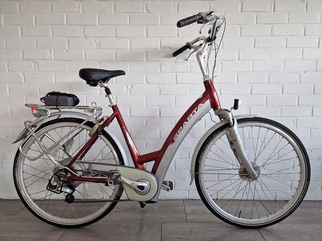 Elektrische fiets, sparta, ion, rood - afbeelding 2 van  8