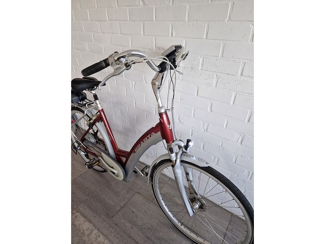 Elektrische fiets, sparta, ion, rood - afbeelding 3 van  8