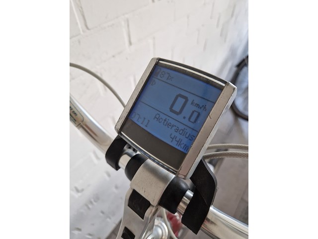 Elektrische fiets, sparta, ion, rood - afbeelding 4 van  8