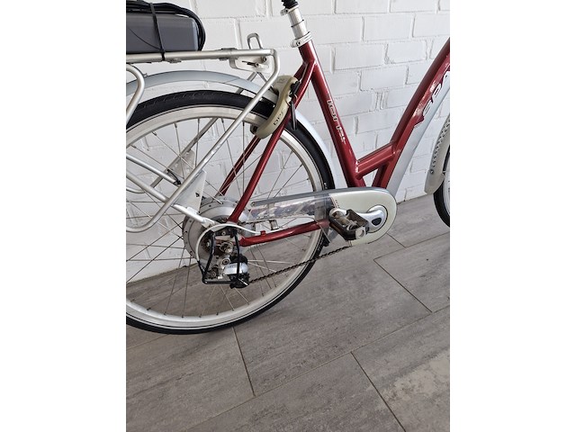 Elektrische fiets, sparta, ion, rood - afbeelding 5 van  8