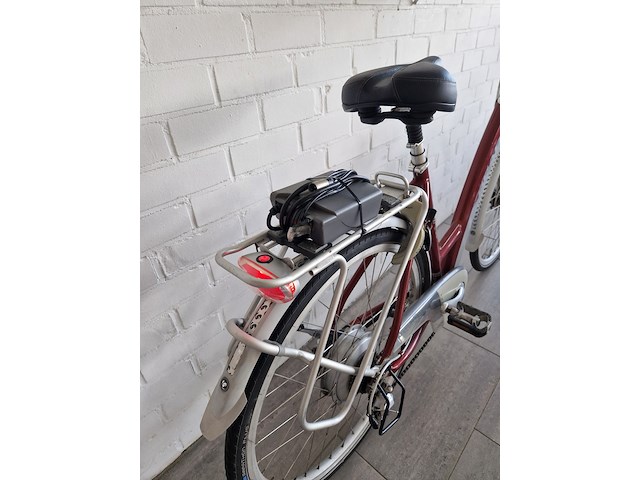Elektrische fiets, sparta, ion, rood - afbeelding 7 van  8
