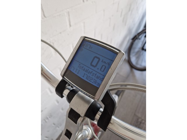 Elektrische fiets, sparta, ion, rood - afbeelding 8 van  8