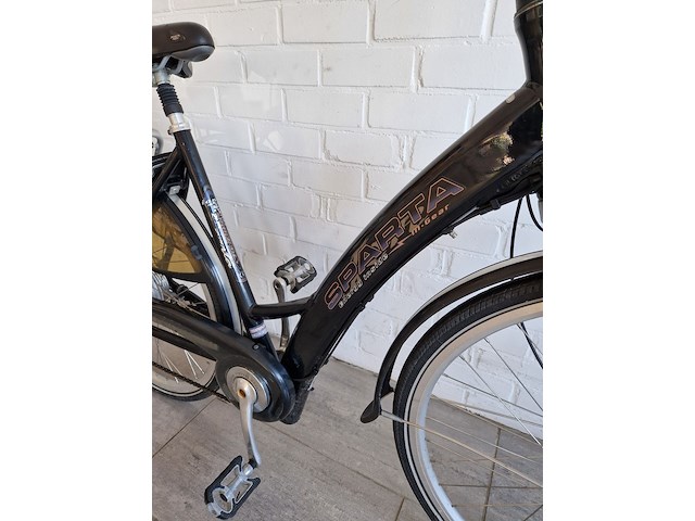 Elektrische fiets, sparta, ion, zwart - afbeelding 3 van  6