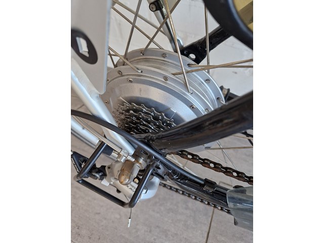 Elektrische fiets, sparta, ion, zwart - afbeelding 4 van  6
