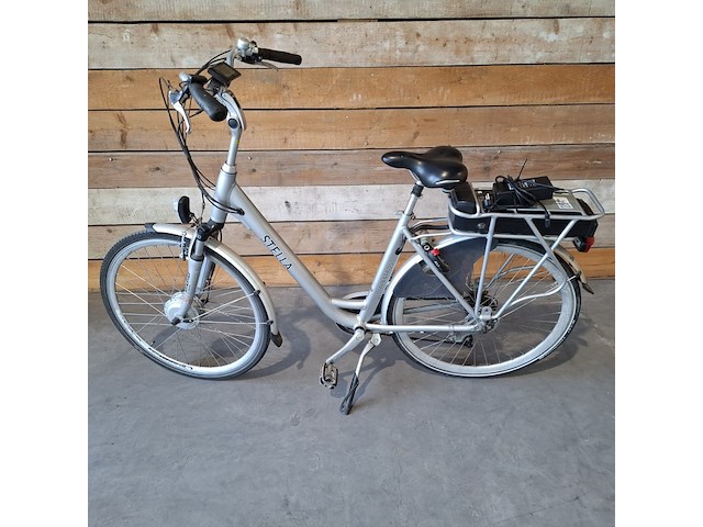Elektrische fiets, stella, albatros, grijs / chroom, 2021 - afbeelding 1 van  7