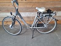 Elektrische fiets, union , switch, grijs / chroom