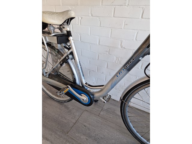 Elektrische fiets, union , switch, grijs / chroom - afbeelding 5 van  7