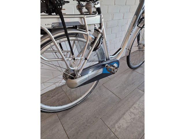 Elektrische fiets, union , switch, grijs / chroom - afbeelding 6 van  7