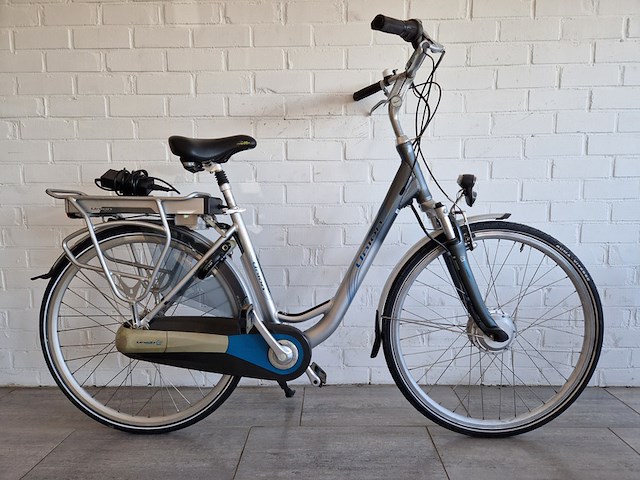 Elektrische fiets, union , switch, grijs / chroom - afbeelding 1 van  7