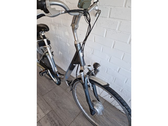 Elektrische fiets, union , switch, grijs / chroom - afbeelding 2 van  7