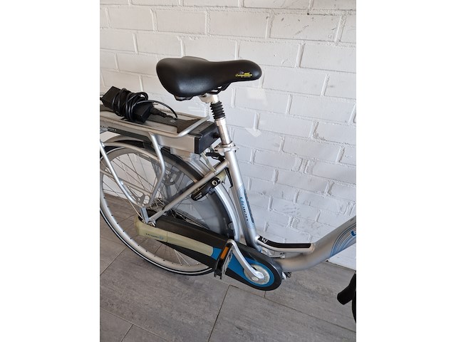 Elektrische fiets, union , switch, grijs / chroom - afbeelding 4 van  7