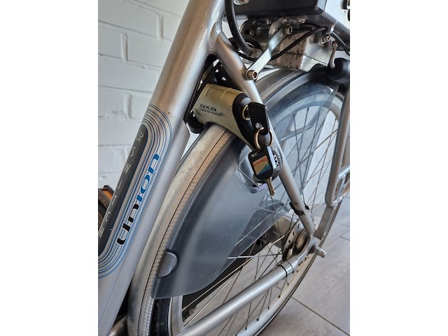 Elektrische fiets, union , switch, grijs / chroom - afbeelding 6 van  7