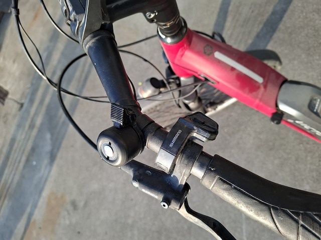 Elektrische fiets, victoria, rood - afbeelding 5 van  15