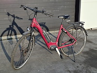 Elektrische fiets, victoria, rood
