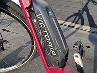 Elektrische fiets, victoria, rood - afbeelding 10 van  16