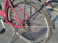 Elektrische fiets, victoria, rood - afbeelding 8 van  16