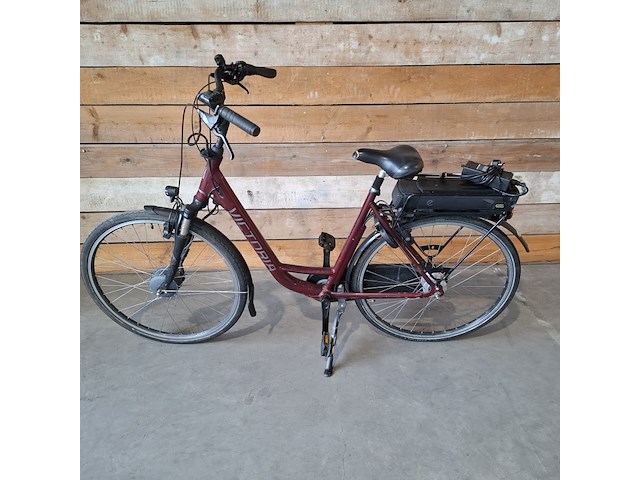 Elektrische fiets, victoria , rood - afbeelding 1 van  6