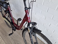 Elektrische fiets, victoria , rood - afbeelding 3 van  6