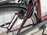 Elektrische fiets, victoria , rood - afbeelding 4 van  6