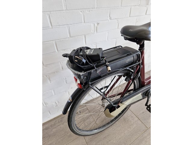 Elektrische fiets, victoria , rood - afbeelding 5 van  6