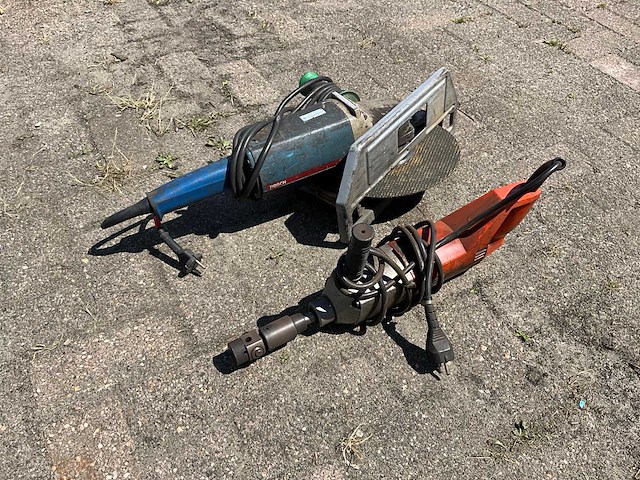 Elektrische gereedschap (2x) - afbeelding 1 van  4