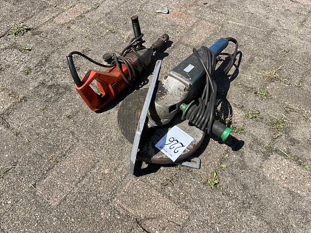 Elektrische gereedschap (2x) - afbeelding 2 van  4