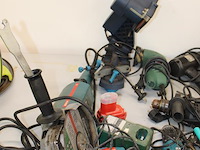 Elektrische gereedschappen w.o. haakse slijpers, decoupeerzaag, afkortzaag, bouw föhnen en soldeerbouten. - afbeelding 3 van  3