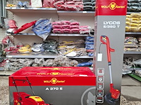 Elektrische grasmaaier en strimmer wolf garten