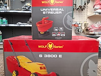 Elektrische grasmaaier en strooier wolf garten - afbeelding 1 van  10