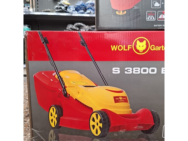 Elektrische grasmaaier en strooier wolf garten - afbeelding 3 van  10