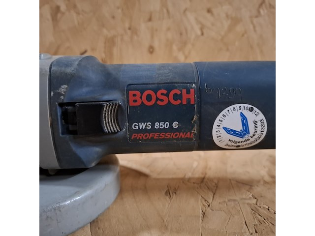 Elektrische haakse slijper, bosch, gws 850c, 2013 - afbeelding 3 van  9