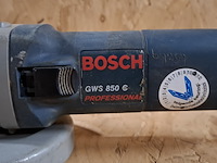 Elektrische haakse slijper, bosch, gws 850c, 2013 - afbeelding 3 van  9