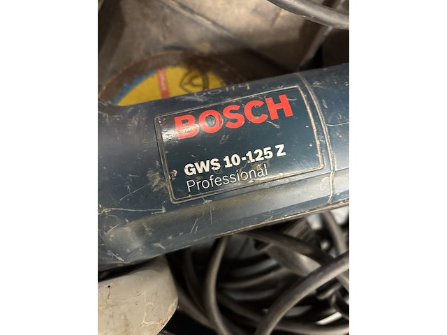 Elektrische haakse slijper bosch, gws10-125 z - afbeelding 2 van  7